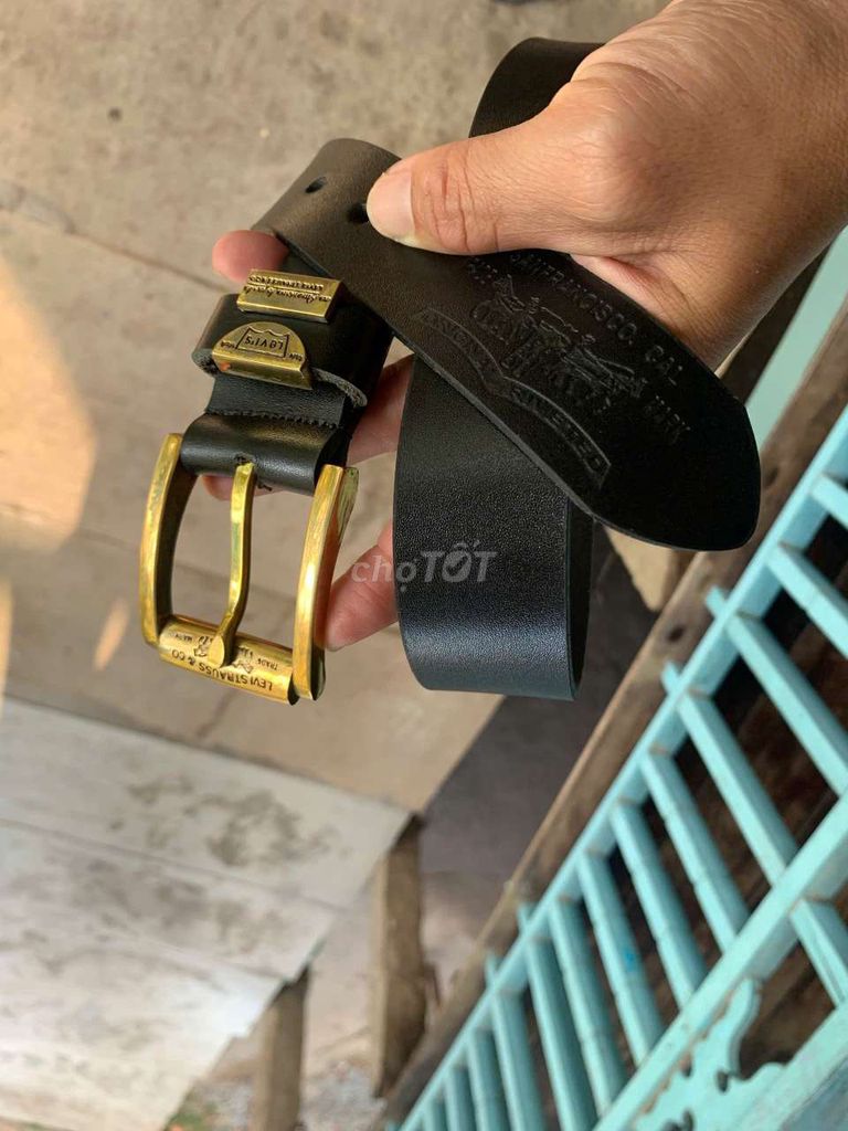 Dây nịt Levis Da bò Đen Nam Like new. Mua bán Phụ kiện thời trang khác tại Quận 1 Tp Hồ Chí Minh được đăng bởi Ty phạm 2hand hình 1
