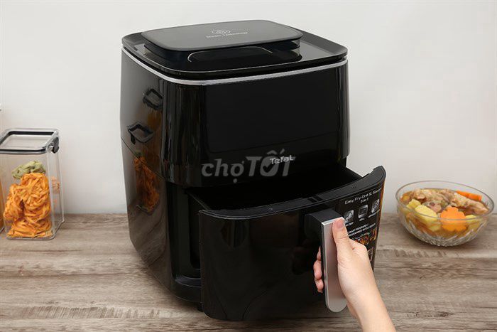 Nồi chiên không dầu Tefal FW201815 6.5L Đen. Mua bán Bếp, lò, đồ điện nhà bếp tại Thành phố Vĩnh Long Vĩnh Long được đăng bởi Chú Khải Duy hình 1