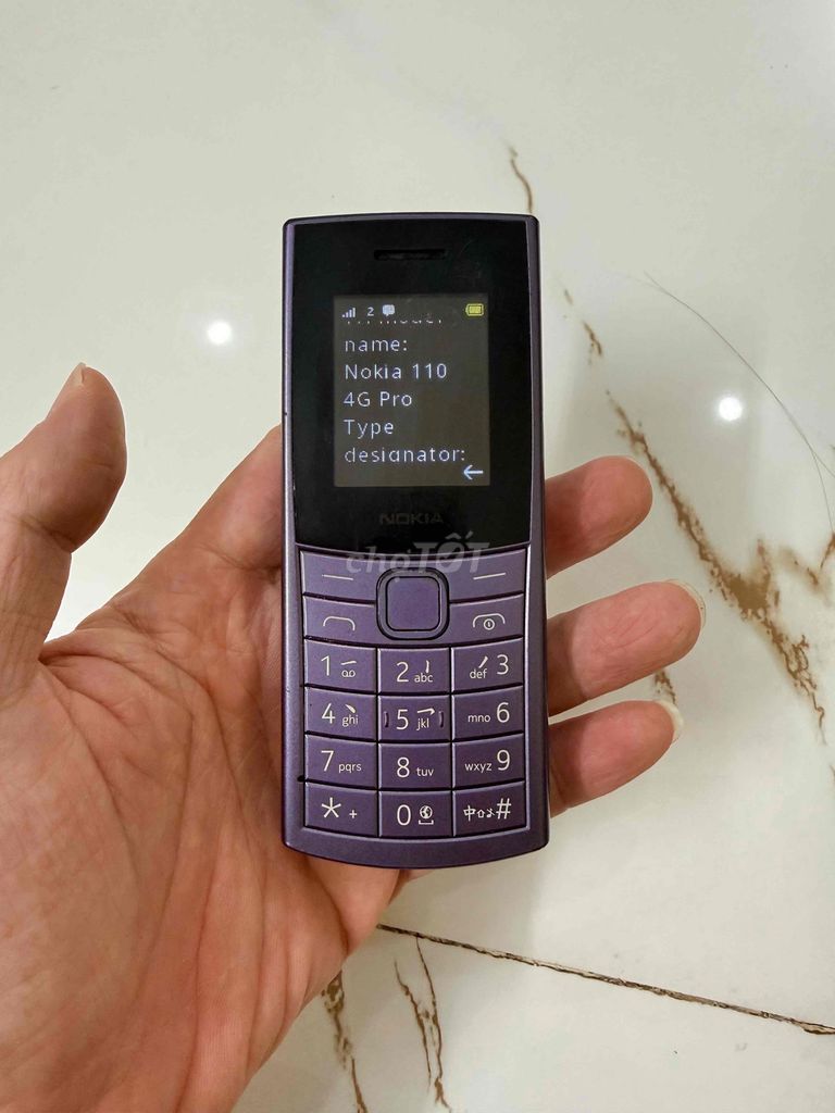 Bán Nokia 110 4g pro zin nguyên tem. Mua bán Điện thoại tại Quận Hà Đông Hà Nội được đăng bởi Mạnh Mobile hình 1