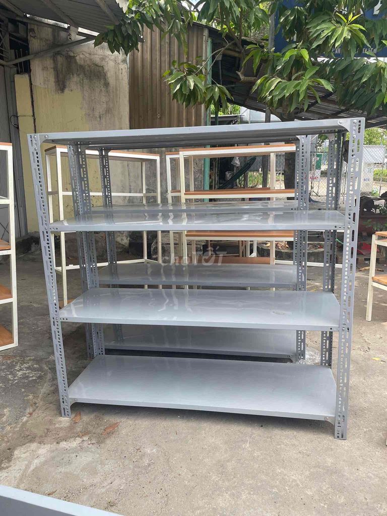 Kệ sắt chữ V 4 tầng 150x50x150cm Xám. Mua bán Tủ, kệ gia đình tại Quận Tân Phú Tp Hồ Chí Minh được đăng bởi Thu Hồng hình 1