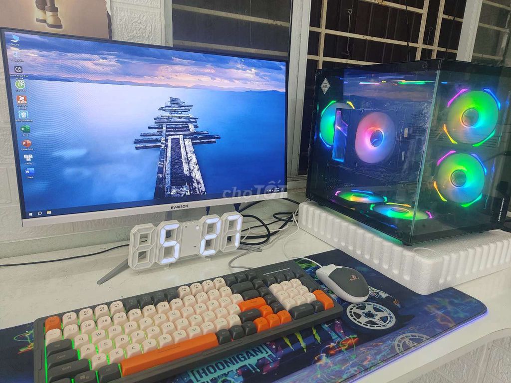 Máy tính để bàn i3 9100f 8GB/120GB 24 inch. Mua bán Máy tính để bàn tại Quận Ngô Quyền Hải Phòng được đăng bởi mt sinh viên hp hình 1