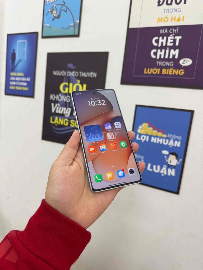 Xiaomi Redmi Note 12 Turbo 12GB/256GB Trắng. Mua bán Điện thoại tại Quận Đống Đa Hà Nội được đăng bởi KT Hà Nội Mobile hình 1