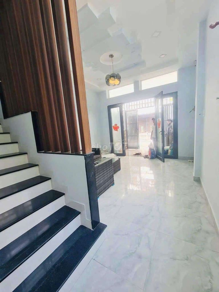 Nhà trệt lửng lầu giá hợp lý, 37m², hẻm ôtô, Phan Anh, Bình Tân,SHR.