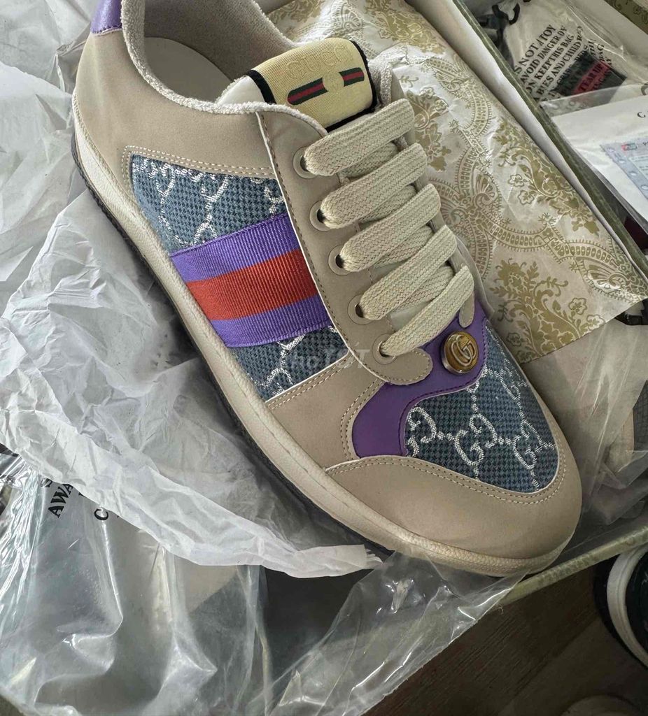 thanh lý  Gucci Wmns Screener SC( 39-40-42). Mua bán Giày dép tại Quận Cẩm Lệ Đà Nẵng được đăng bởi Thai van thuong hình 1