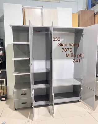 Tủ quần áo 3 cánh 1 kệ nhựa đài loan. Mua bán Tủ, kệ gia đình tại Thành phố Thủ Đức Tp Hồ Chí Minh được đăng bởi Xuânlan