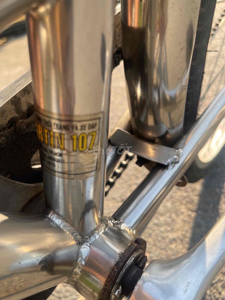 Xe đạp Martin inox ❤️ Chính hãng - 700c. Mua bán Xe đạp tại Thành phố Thuận An Bình Dương được đăng bởi Minh khánh hình 7