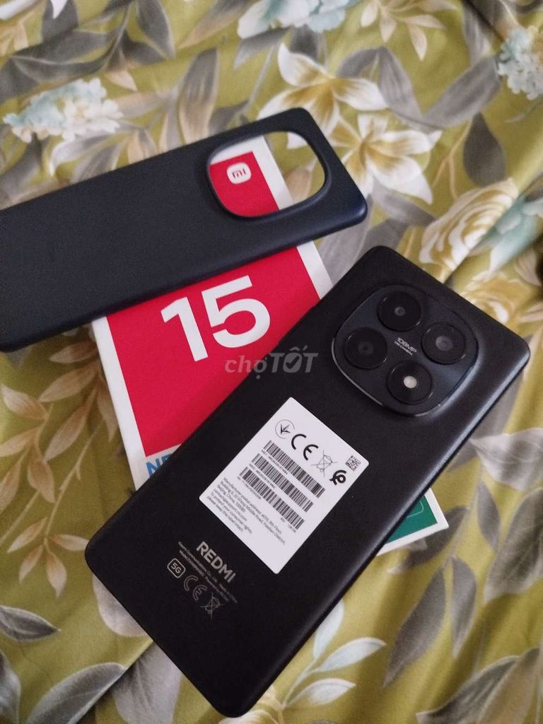Xiaomi Redmi Note 15 5G chính hãng 128 GB mới khự. Mua bán Điện thoại tại Quận Hai Bà Trưng Hà Nội được đăng bởi Mackeno  hình 1