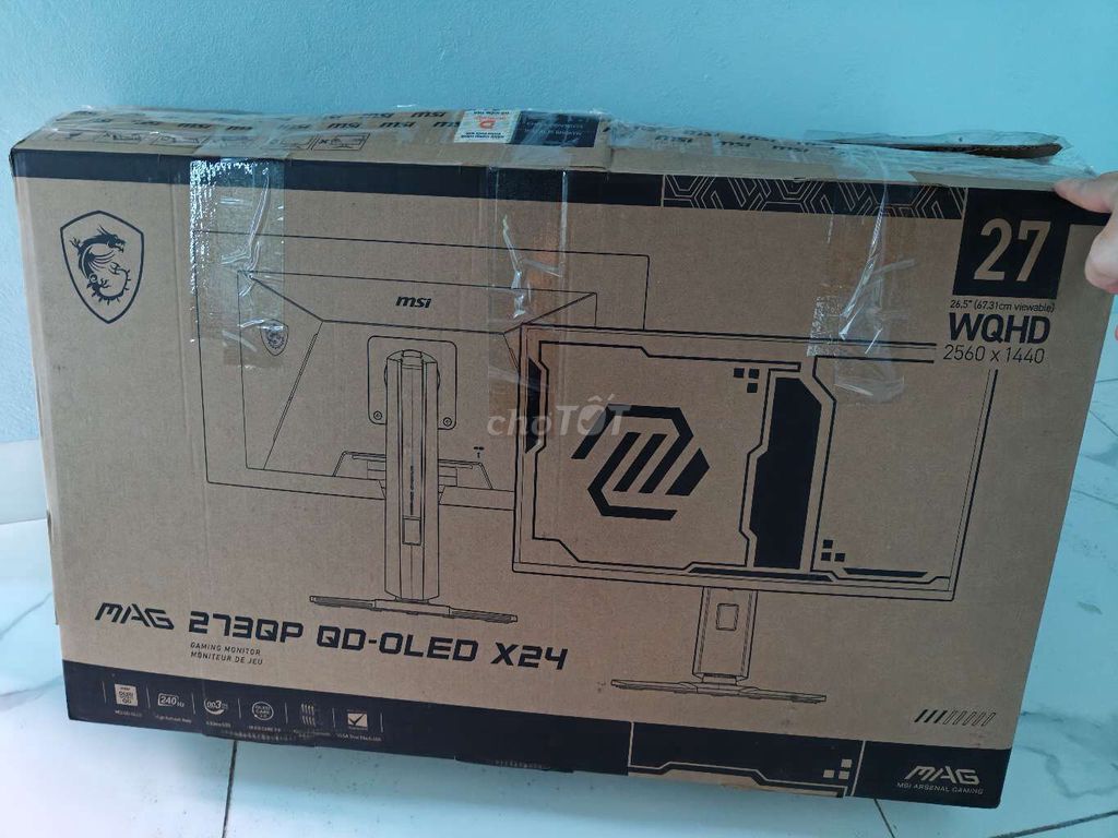 MSI MAG 273QP QD-OLED 27 inch 2K 240Hz. Mua bán Phụ kiện (Màn hình, Chuột...) tại Huyện Yên Lạc Vĩnh Phúc được đăng bởi Đức Chung Phạm hình 1