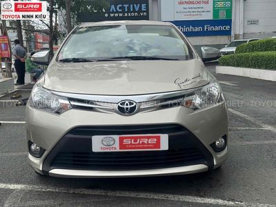 Toyota Vios 2018 1.5E MT Số sàn Nâu Vàng