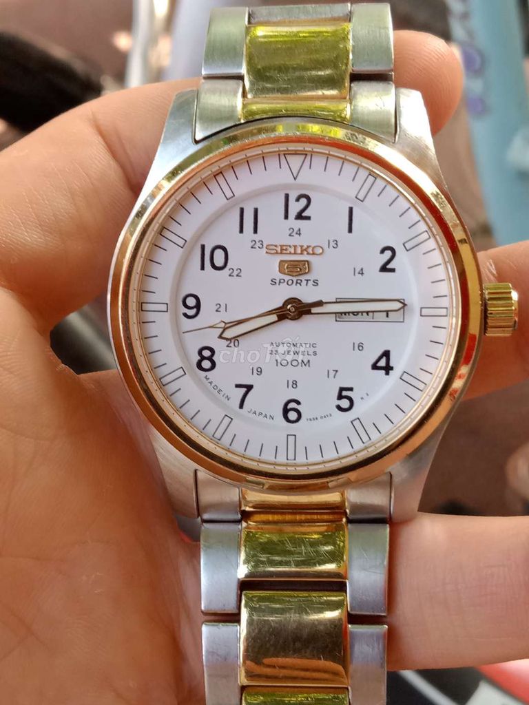 Đồng hồ Seiko Nam Thép không gỉ 41mm. Mua bán Đồng hồ tại Thành phố Thái Bình Thái Bình được đăng bởi Phạm Thu hình 1