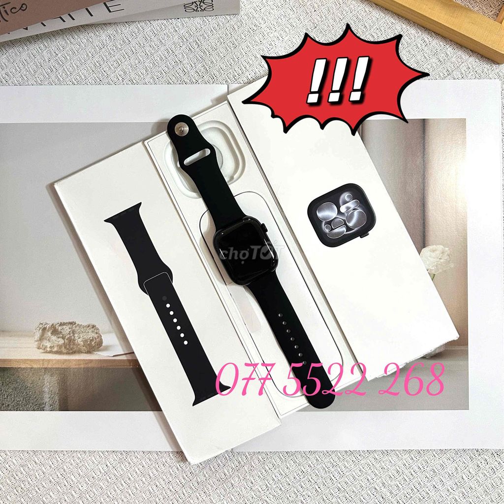 Apple Watch S11 46mm Nhôm Jetblack GPS. Mua bán Thiết bị đeo thông minh tại Quận Thanh Xuân Hà Nội được đăng bởi Nguyễn Trương Minh Toàn hình 1
