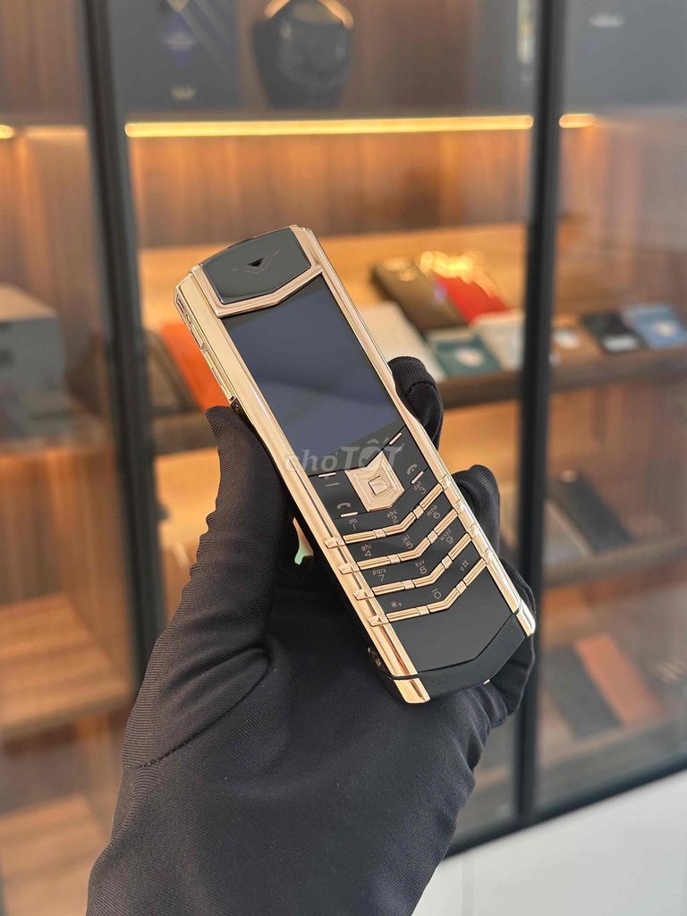 Vertu Signature S Gold Ceramic ( Vàng Khối 18k)