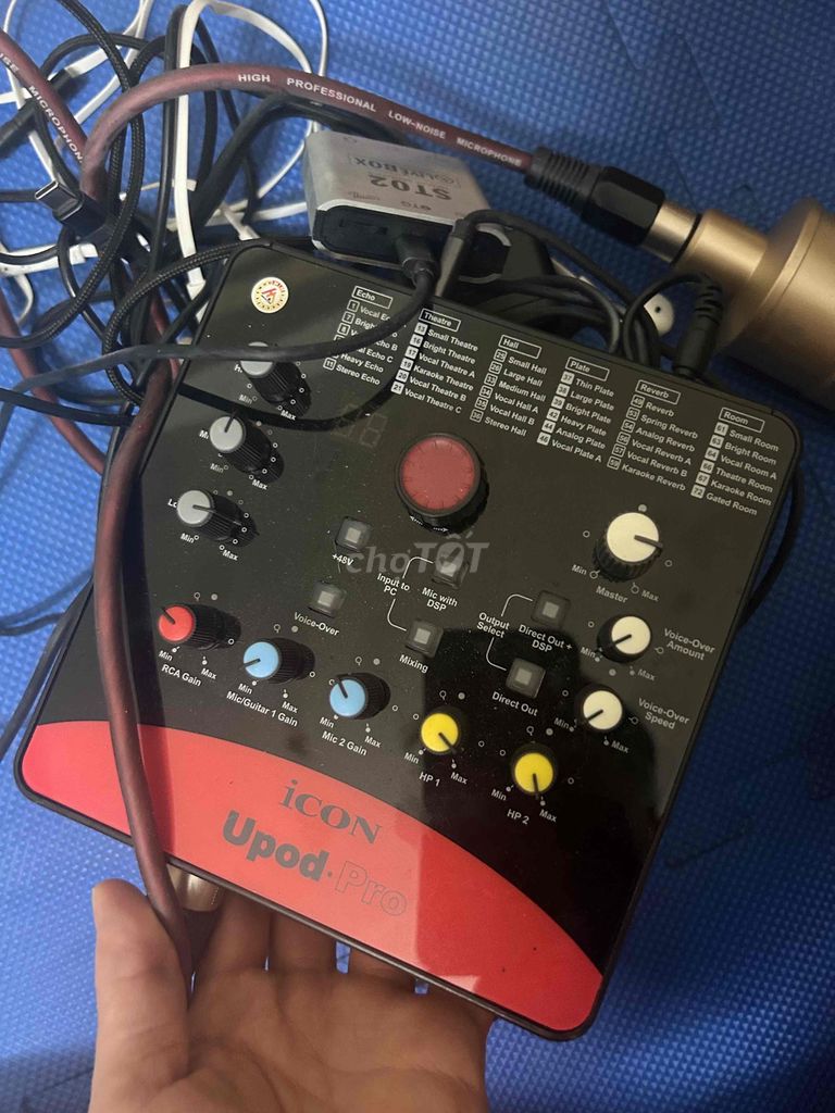 phụ kiện sound card Upod + micro + live box. Mua bán Tivi, Âm thanh tại Quận Ba Đình Hà Nội được đăng bởi manh tuan nguyen hình 1