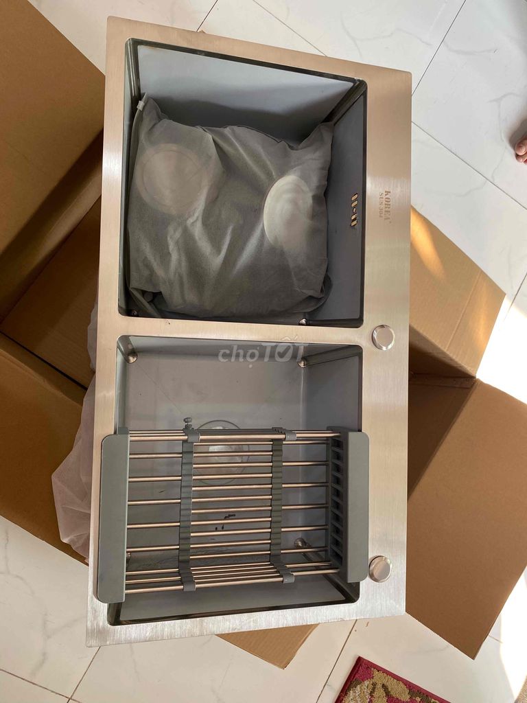 CHẬU RỬA INOX304 DÀY RẺ INOX304