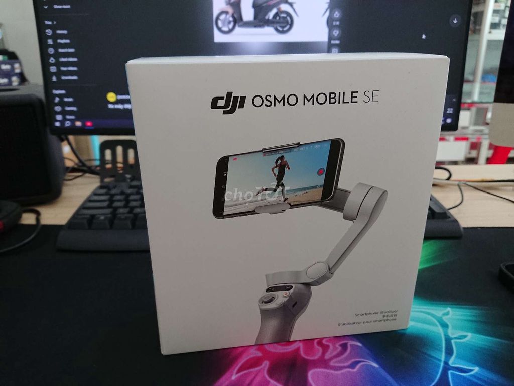 Gimbal DJI Osmo Mobile SE Xám Như mới. Mua bán Máy ảnh, Máy quay tại Thành phố Vĩnh Long Vĩnh Long được đăng bởi Anh Đại hình 1