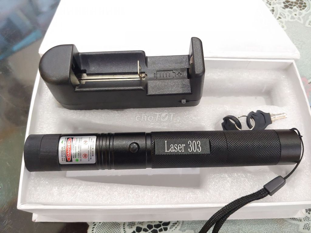 Đèn laser 303 tia xanh dương blue