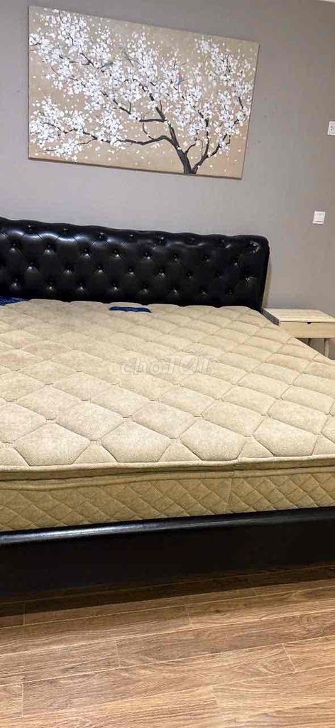 Giường ngủ da đen. Mua bán Giường, chăn ga gối nệm tại Quận Ba Đình Hà Nội được đăng bởi Lam hình 1
