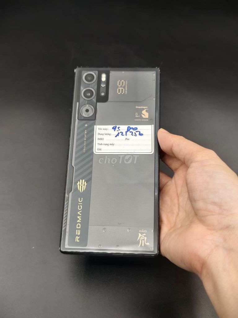 Zte Nubia Redmagic 9S Pro 12/256g  5G đẹp 98,5%. Mua bán Điện thoại tại Quận 6 Tp Hồ Chí Minh được đăng bởi Nhất Tín Mobile hình 1