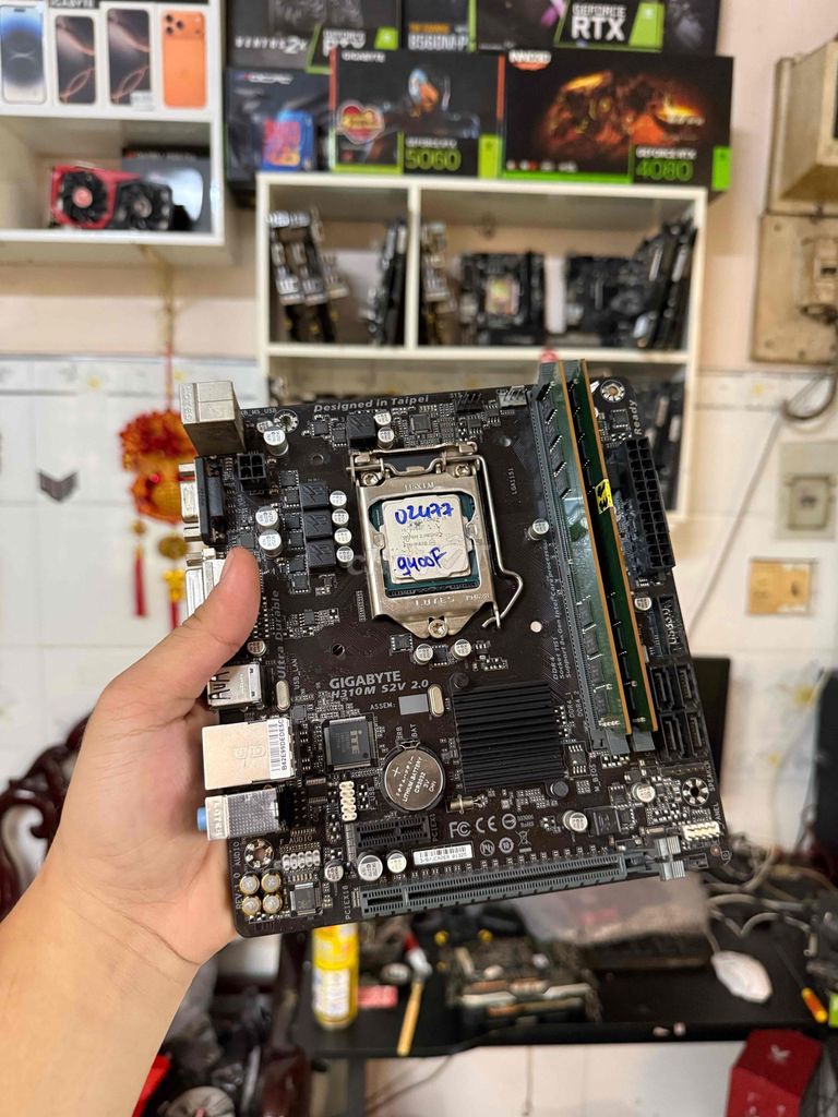 Combo H310 + i5 9400F + Ram 16G/2666. Mua bán Linh kiện (RAM, Card...) tại Huyện Hóc Môn Tp Hồ Chí Minh được đăng bởi Thanh Tâm hình 1