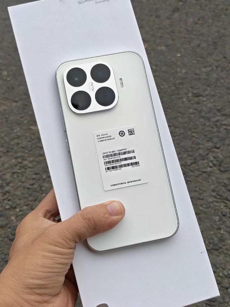 Xiaomi 17T 12GB/256GB fullbox  trắng. Mua bán Điện thoại tại Quận Bình Tân Tp Hồ Chí Minh được đăng bởi Phạm Vôn hình 1