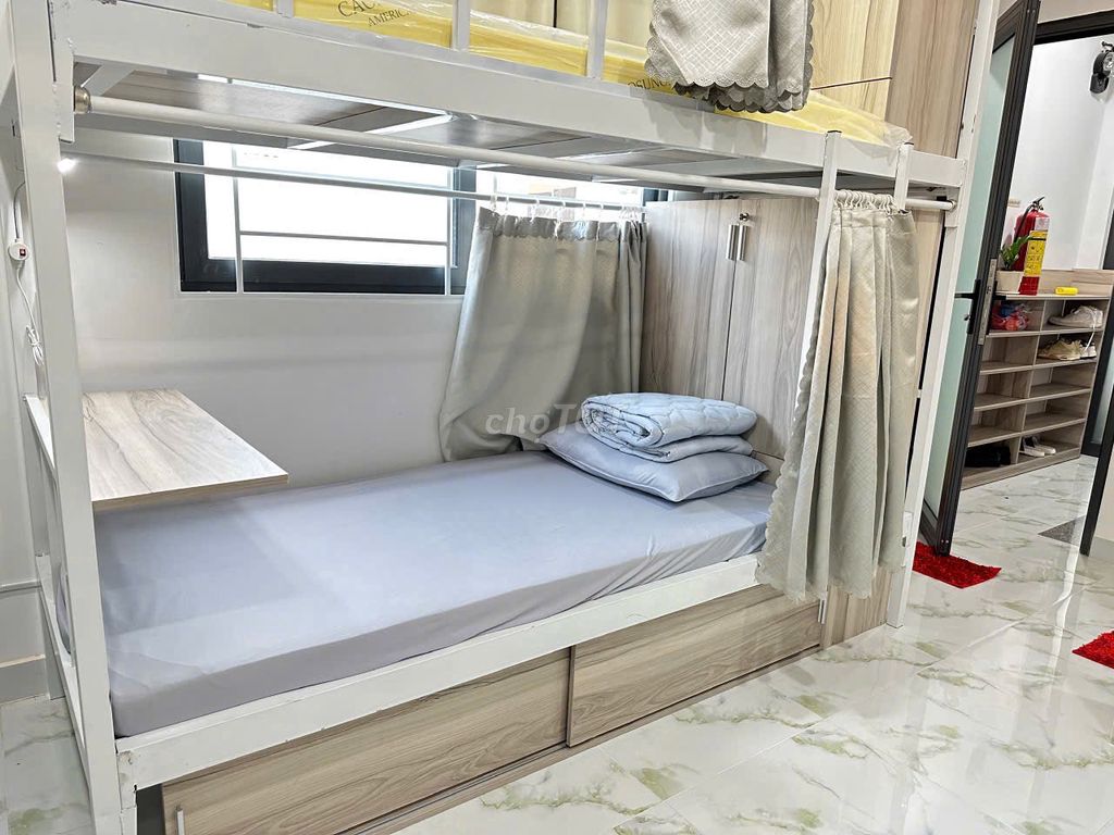 Cho thuê kí túc xá cao cấp, giờ giấc tự do
