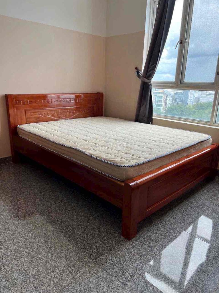 GIƯỜNG XOAN ĐÀO – NẰM 5-7 NĂM VẪN CHẮC. Mua bán Giường, chăn ga gối nệm tại Thành phố Long Xuyên An Giang được đăng bởi Quỳnh  hình 1