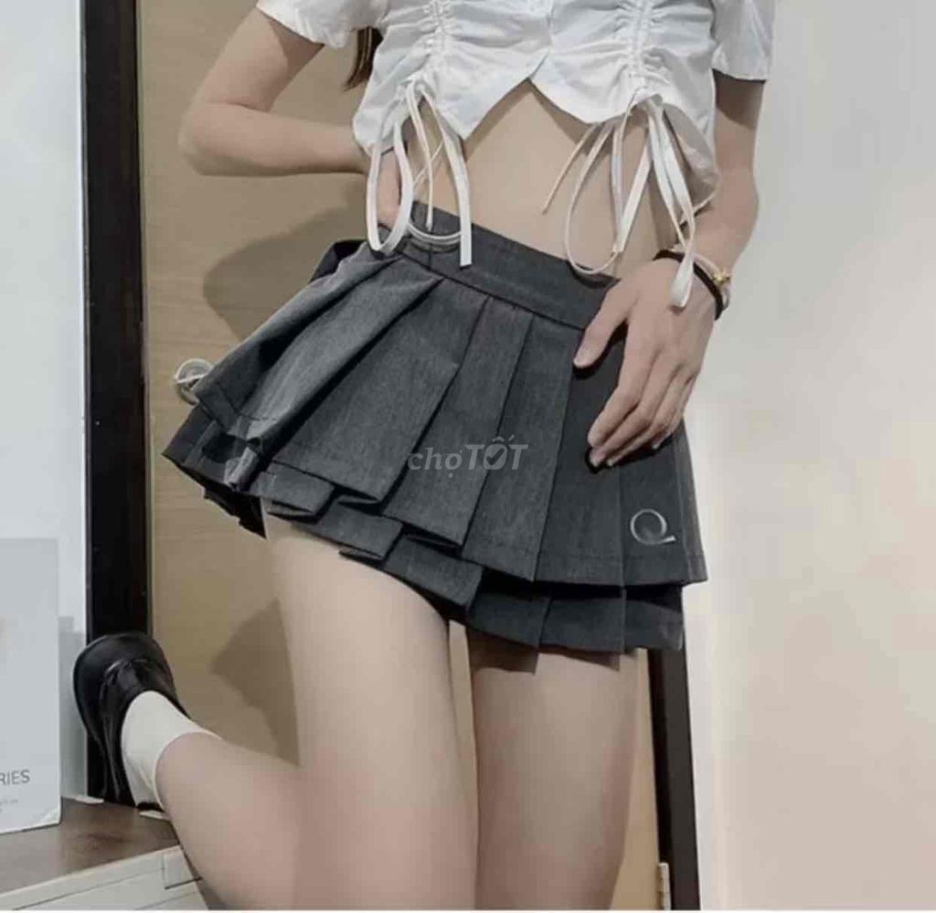 Chân váy nữ xếp ly vải mềm mại. Mua bán Quần áo tại Thành phố Việt Trì Phú Thọ được đăng bởi Thu phương hình 1