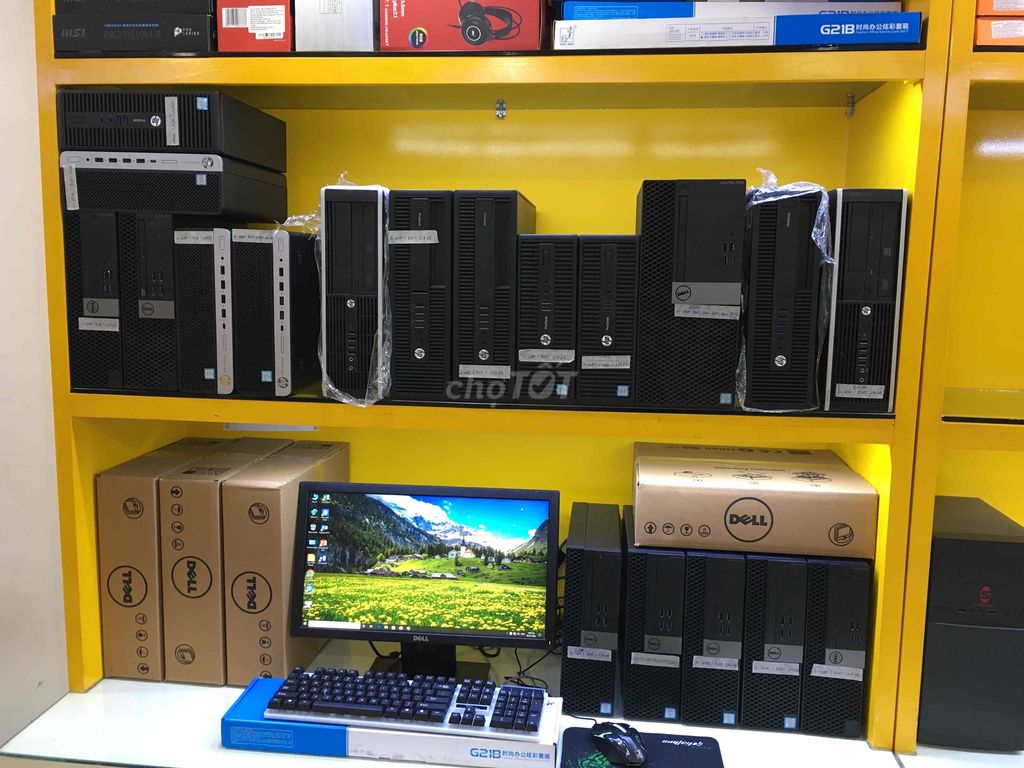 Thanh lý Case Máy Tính Dell - HP Đồng bộ