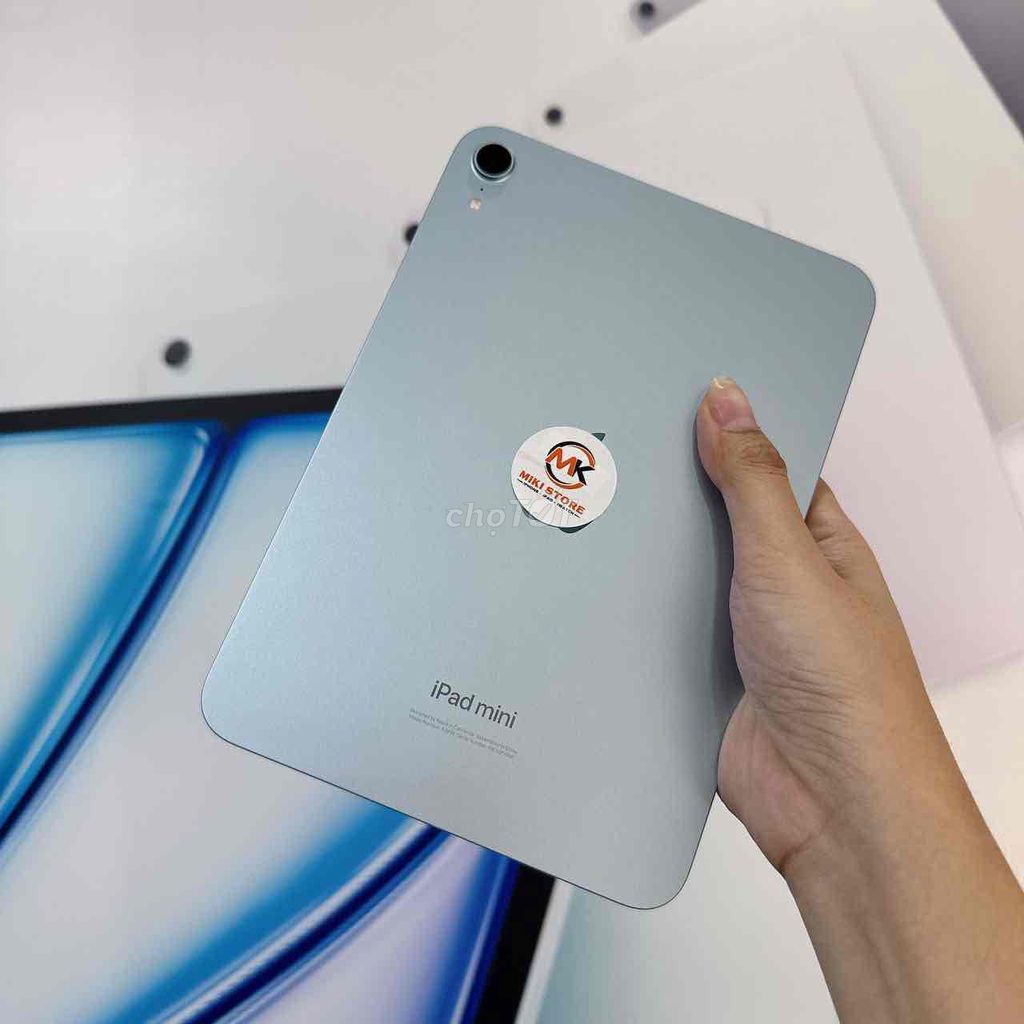 iPad Mini 7 Wifi 128G Xanh 99%. Mua bán Máy tính bảng tại Quận 10 Tp Hồ Chí Minh được đăng bởi Miki Store hình 1