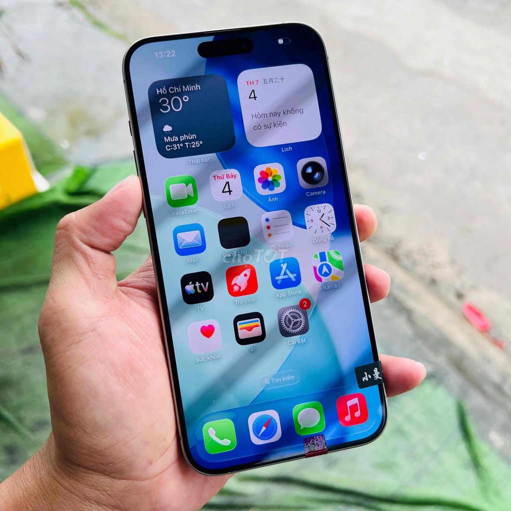 Apple iPhone 15 Pro Max 256GB Bạc Đã qua sử dụng. Mua bán Điện thoại tại Quận Ninh Kiều Cần Thơ được đăng bởi Trường Mobile hình 1