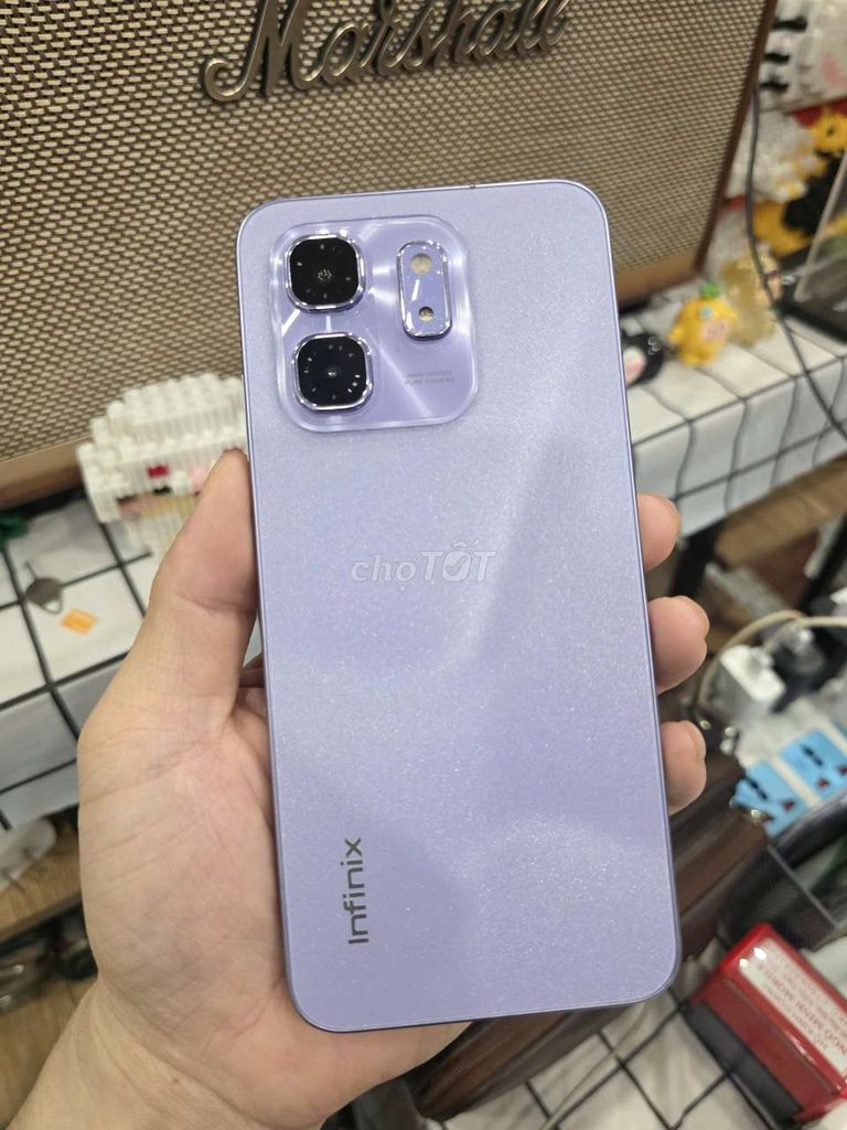 Infinix HOT 50i 128GB Tím Lavender 6GB. Mua bán Điện thoại tại Quận Tân Phú Tp Hồ Chí Minh được đăng bởi Ngô Minh Mobile  hình 1