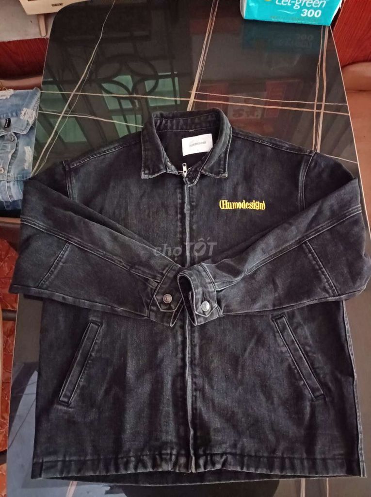 Áo khoác bò cổ trụ kéo khoá 70-75kg. Mua bán Quần áo tại Thành phố Ninh Bình Ninh Bình được đăng bởi quan hình 1