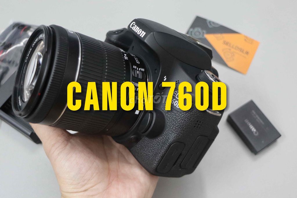 Canon 760D + KIT 18-55 STM đẹp. Mua bán Máy ảnh, Máy quay tại Quận 3 Tp Hồ Chí Minh được đăng bởi Lộc hình 1