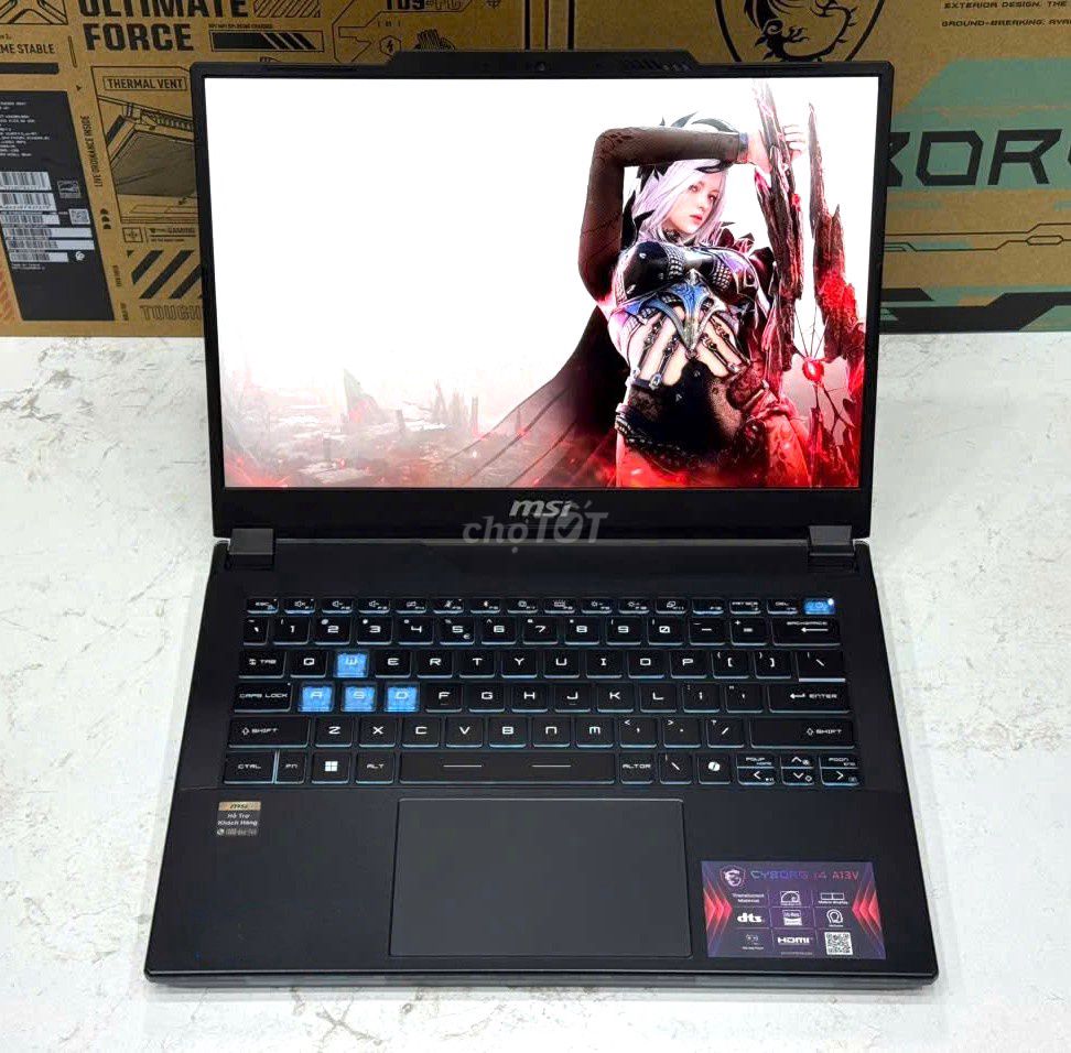 MSI Cyborg A13UDX: i7-13620H/RTX 3050/16GB/512GB. Mua bán Laptop tại Quận Hải Châu Đà Nẵng được đăng bởi TTCenter 484 NÚI THÀNH hình 1