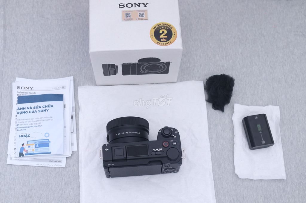 Sony ZVE10 Mark II NHƯ NEW 100% BH hãng 18/08/2026