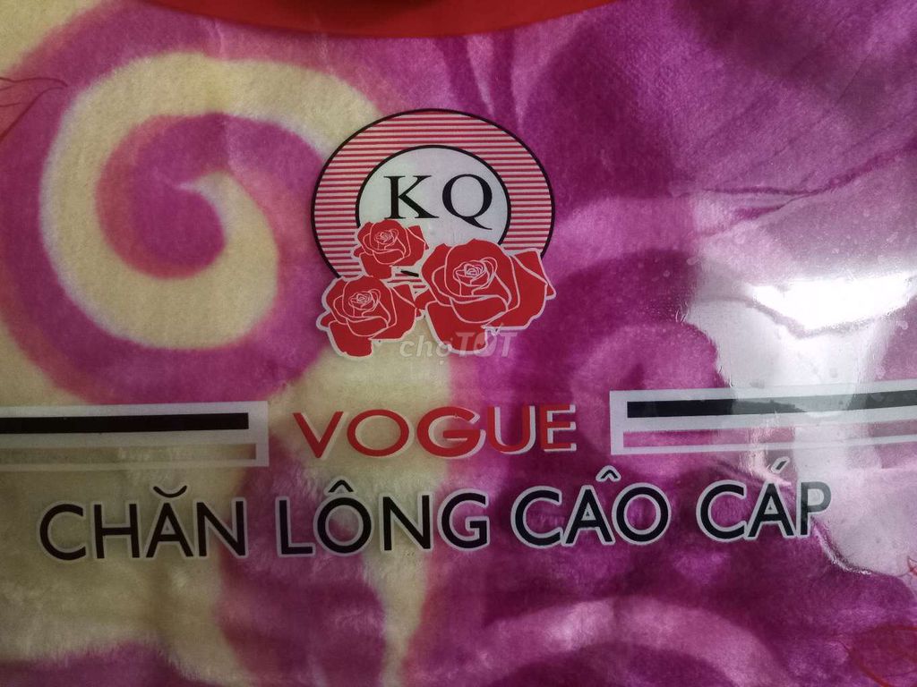 Mền nhung Vogue 2 lớp Hồng, Vàng. Mua bán Giường, chăn ga gối nệm tại Quận 1 Tp Hồ Chí Minh được đăng bởi Khách hình 1
