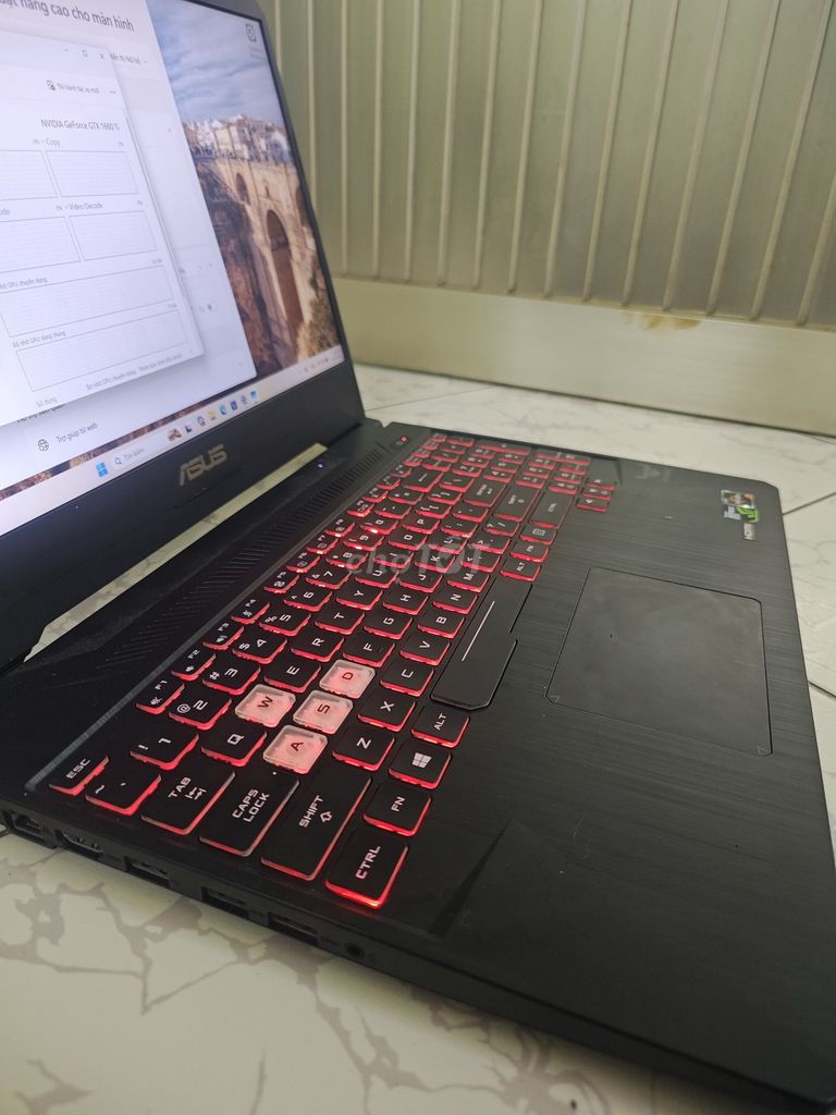 Asus TUF Gaming FX505DU Ryzen7 16GB/512GB/1660Ti. Mua bán Laptop tại Quận Tân Bình Tp Hồ Chí Minh được đăng bởi Trần Bảo hình 1