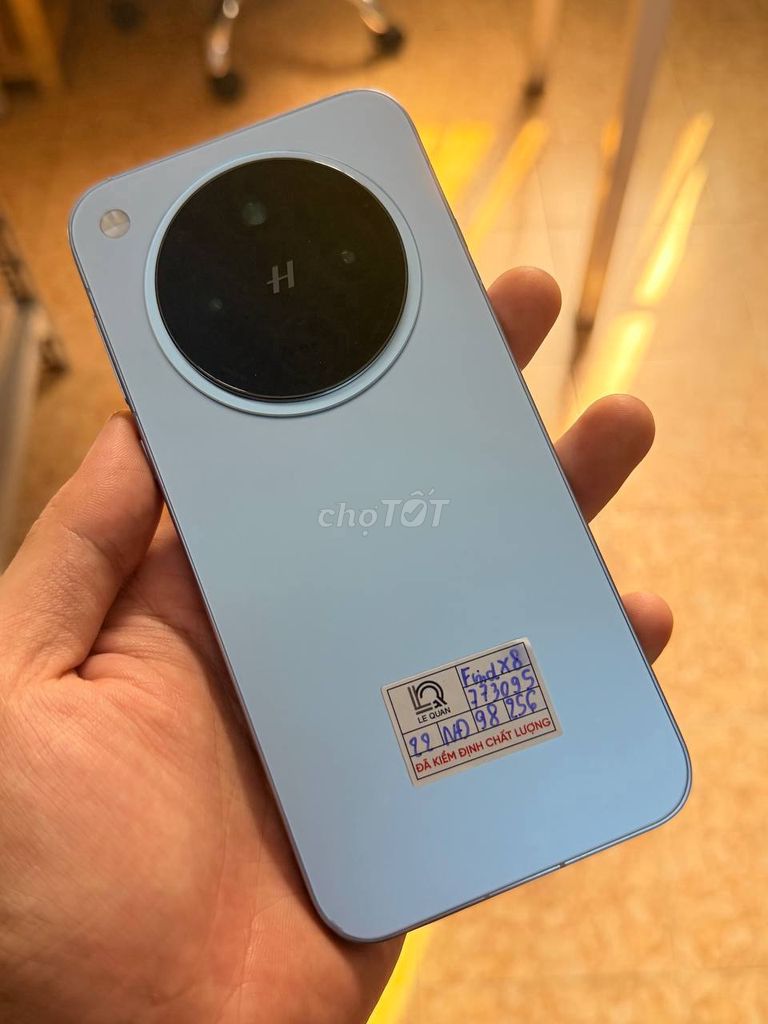 OPPO Find X8 🔵 Xanh nổi bật, cầm cực thích. Mua bán Điện thoại tại Quận 10 Tp Hồ Chí Minh được đăng bởi Lê Quân Mobile hình 1