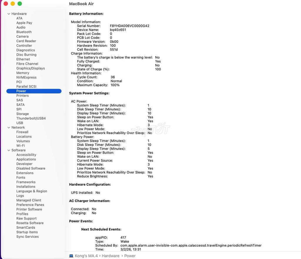 Mac Air M4 13 inch 16/512 fullbox còn bh 99.9%. Mua bán Laptop tại Thành phố Thủ Đức Tp Hồ Chí Minh được đăng bởi Huy hình 1