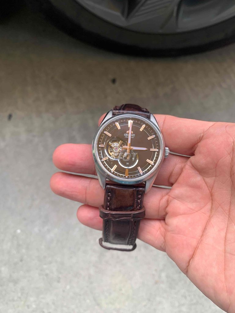 Đồng hồ Orient RA-AR0005Y30B Nam Thép không gỉ Nâu. Mua bán Đồng hồ tại Quận Hải Châu Đà Nẵng được đăng bởi Quoc viet hình 1