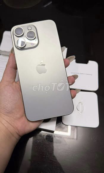 Apple iPhone 15 Pro Max 256GB Xám Đã sử dụng. Mua bán Điện thoại tại Quận 5 Tp Hồ Chí Minh được đăng bởi Hội Đồ Điện Tử hình 1