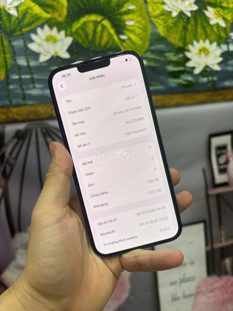iPhone 13 Pro Max 256GB Xám Quốc tế. Mua bán Điện thoại tại Quận Bắc Từ Liêm Hà Nội được đăng bởi Cửa hàng Bính Táo hình 1