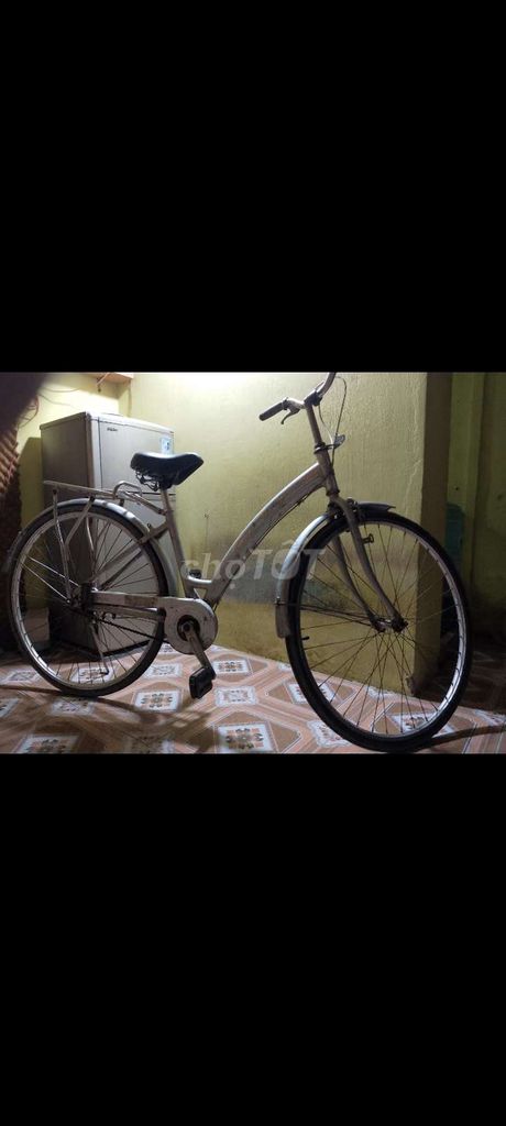 Xe đạp phổ thông màu Bạc. Mua bán Xe đạp tại Huyện Củ Chi Tp Hồ Chí Minh được đăng bởi Nhattienmai hình 1