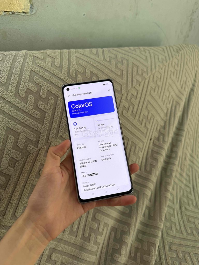 Oppo Reno6 Pro Plus 5G 12/256GB