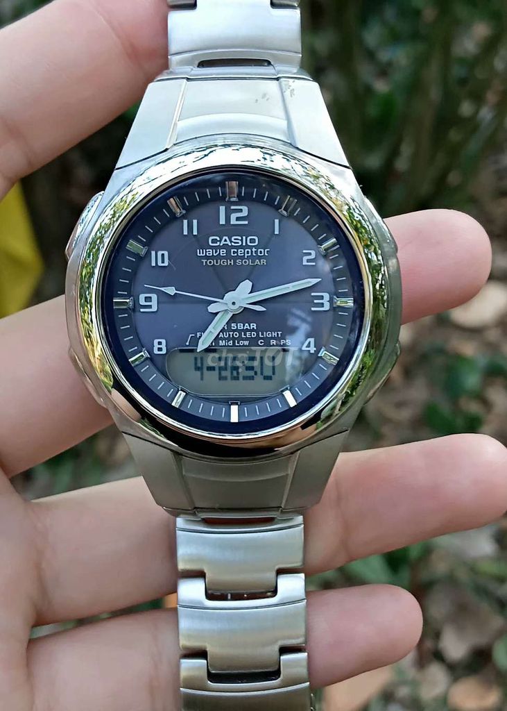 Đồng hồ Casio Wave Ceptor Tough Solar. Mua bán Đồng hồ tại Huyện Tháp Mười Đồng Tháp được đăng bởi Anh Trần hình 1