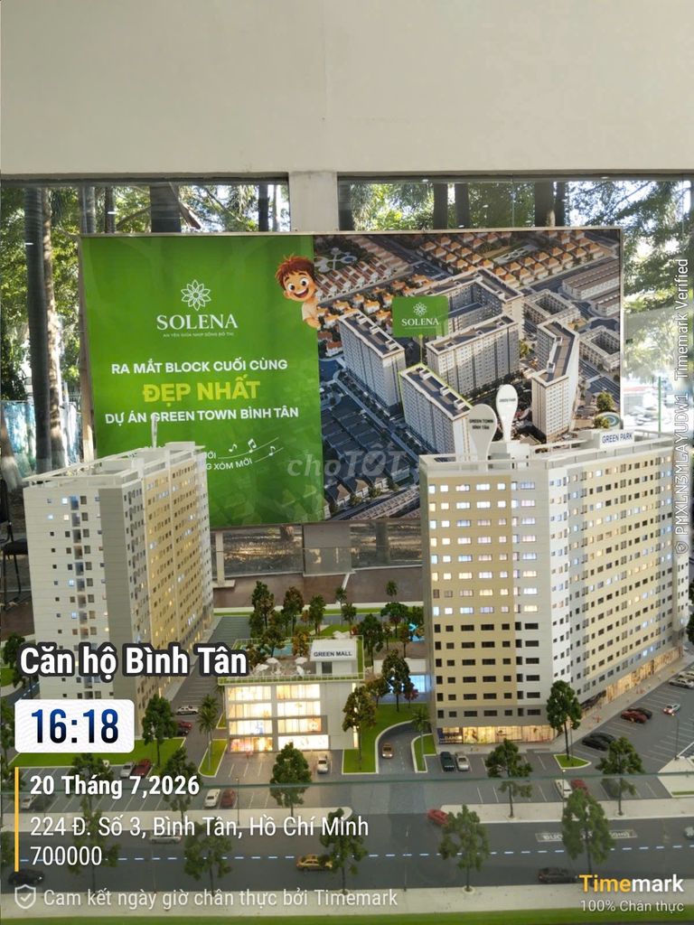Chỉ 270tr sở hữu căn hộ 2PN ngay KĐT Vĩnh Lộc Ngân hàng hổ trợ 70%