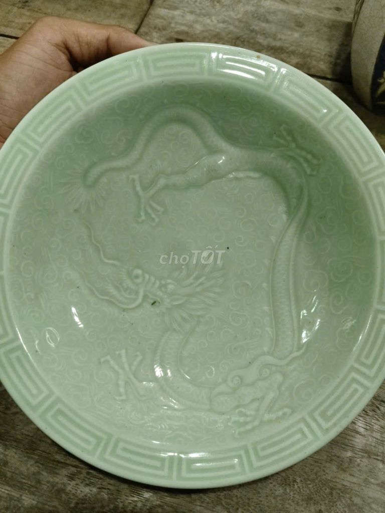 Đĩa cổ Longquan Gốm sứ Nhà Minh. Mua bán Đồ sưu tầm, đồ cổ tại Huyện Diễn Châu Nghệ An được đăng bởi CAO VIET DUC hình 1