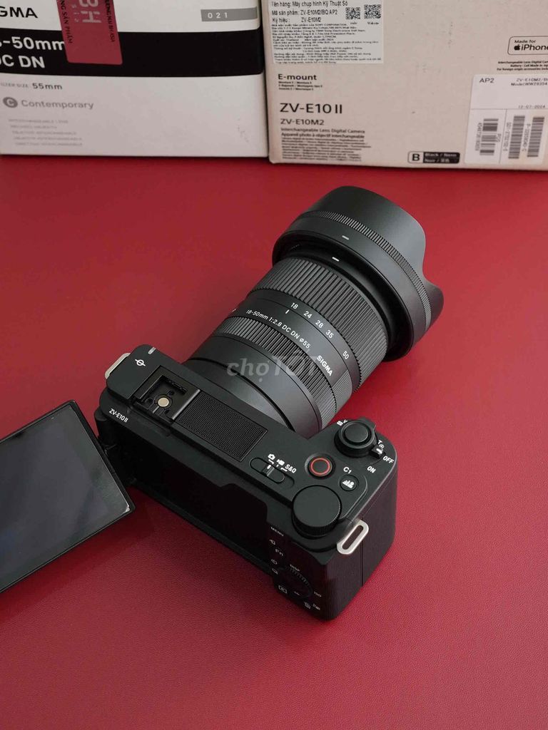 Máy ảnh Sony ZV-E10 II Bảo Hành Hãng Hơn 1 năm. Mua bán Máy ảnh, Máy quay tại Quận 3 Tp Hồ Chí Minh được đăng bởi Trần Đình Đạt hình 1