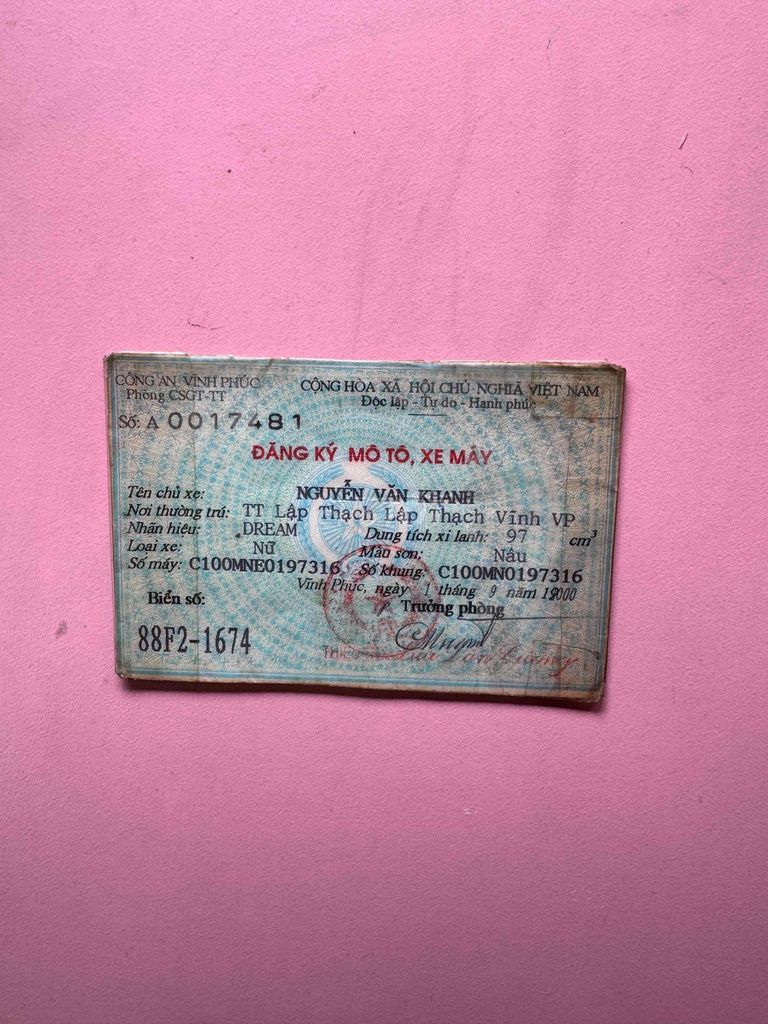 Honda Dream Thái Lan Tím trắng. Mua bán Xe máy tại Huyện Mê Linh Hà Nội được đăng bởi Nội Thất Nam Hải hình 10