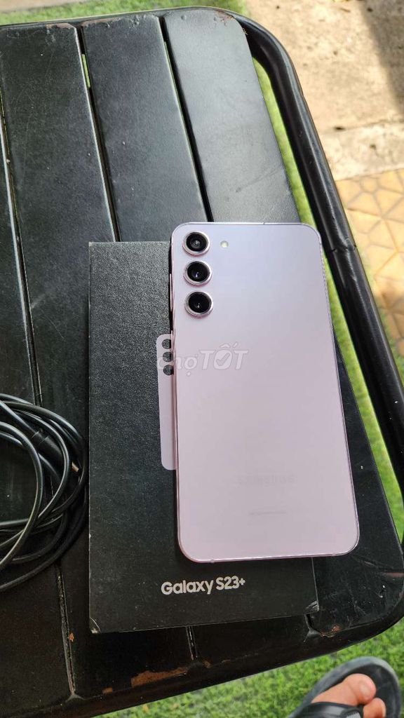 Samsung Galaxy S23+ 256GB Tím 98%. Mua bán Điện thoại tại Huyện Phú Giáo Bình Dương được đăng bởi Thành đạt hình 1